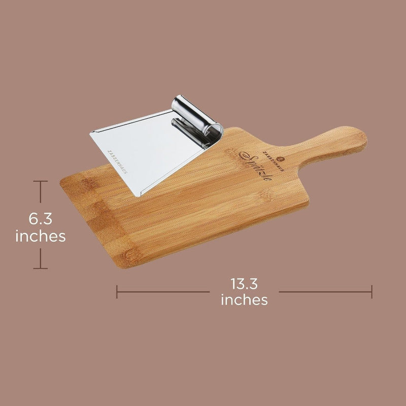 ZASSENHAUS Eco Line Spätzle Board – Bamboo | 16 x 34 x 0.9 cm (Model KP0000054231)