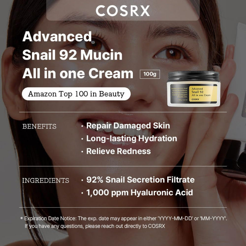 COSRX Advanced Snail 92% All in One Cream