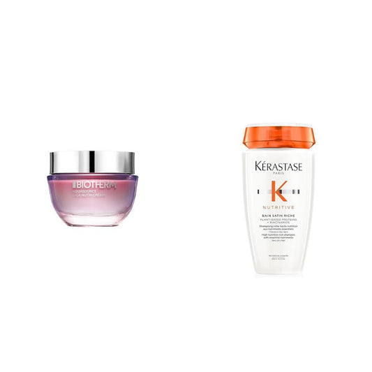 Biotherm X Kérastase Dry Skin & Hair Care Set – Nourishment Duo for Skin & Hair Revival