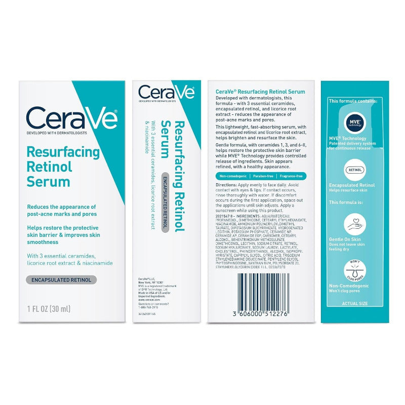 CERAVE Resurfacing Retinol Serum 30 Ml