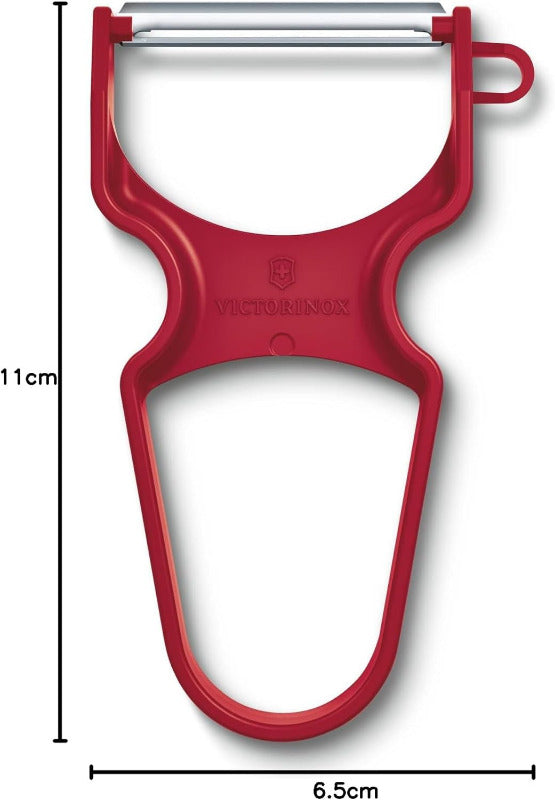 Victorinox RAPID Vegetable Peeler – Ultra Sharp Swivel Blade for Effortless Peeling | Ambidextrous Design | Durable Handle