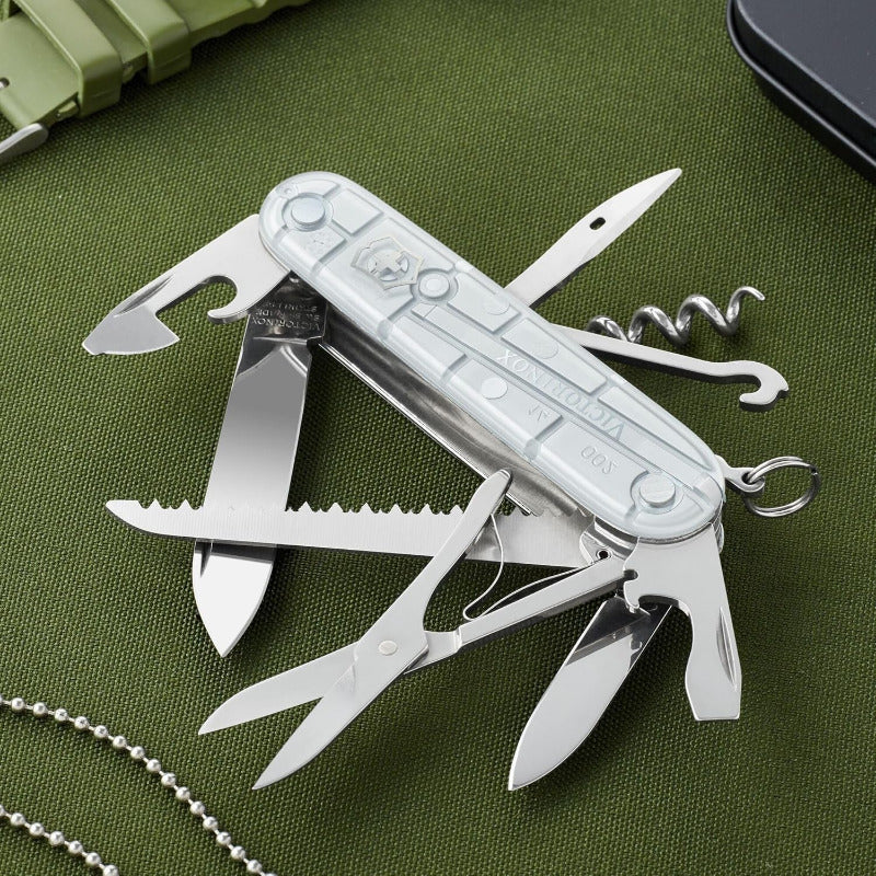 Victorinox Huntsman Swiss Army Knife – 15 Function Multitool