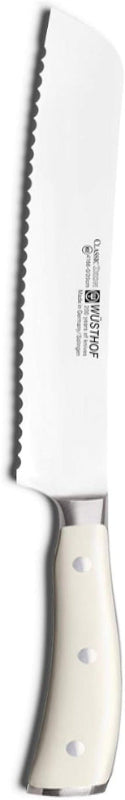 WÜSTHOF Classic Ikon Bread Knife – 23 cm | Serrated Edge | Black Handle