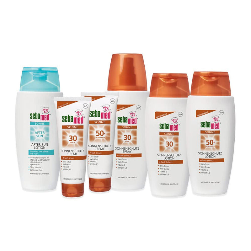 Sebamed Sonnenschutzcreme Mit Lichtschutzfaktor 50+, Täglicher Wasserfester Sonnenschutz Mit Dem Ph-Wert 5,5, Für Das Gesicht, Ohne Mikroplastik, 75 Ml