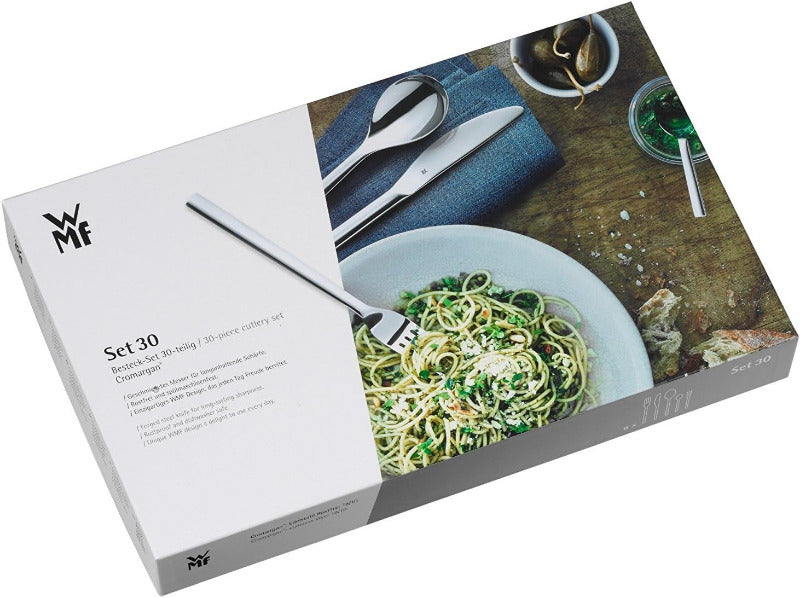 WMF Palermo Cutlery Set – 30-Piece for 6 People Monobloc Knives