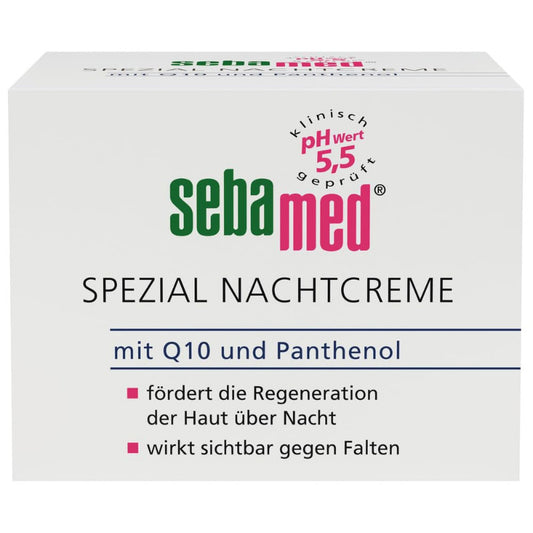 SEBAMED Special Night Cream – Regenerating Night Cream with Q10 & Panthenol