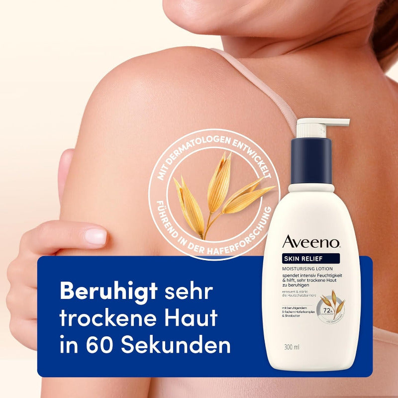 Aveeno Skin Relief Moisturizing Body Lotion with Triple Oat Complex