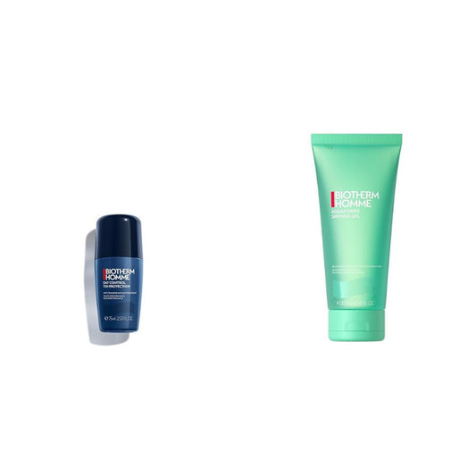 Biotherm Homme Pflege-Set with Day Control 72H Deo Roll-On & Aquapower Shower Gel