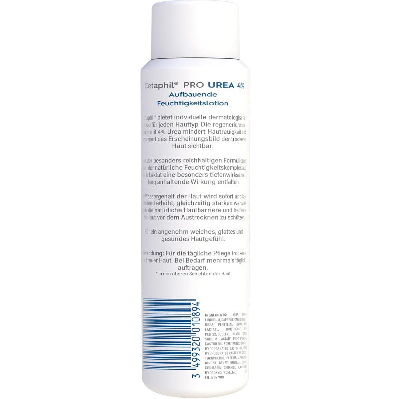 CETAPHIL PRO Urea 4% Moisturizing Body Lotion – 500ml | Deep Hydration for Dry & Rough Skin