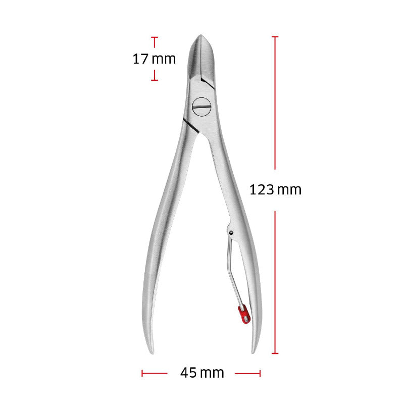 ZWILLING Premium Nail Nipper – 125 mm | Professional Nail Clipper for Hard Nails, Ergonomic & Hypoallergenic Stainless Steel