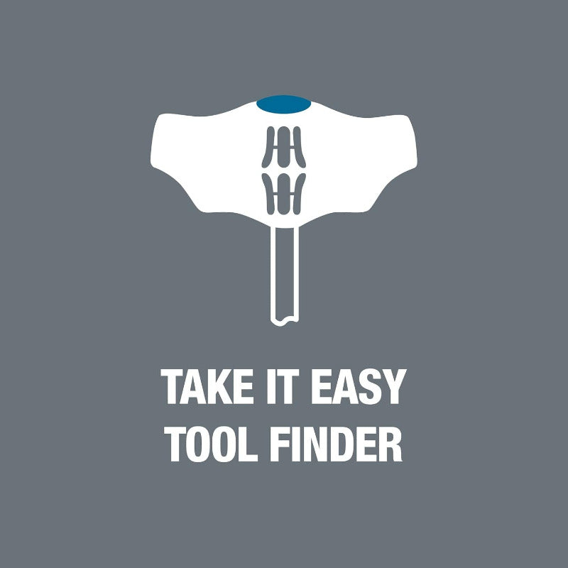 WERA 454/7 HF Hex-Plus T-Handle Screwdriver Set 05023453001