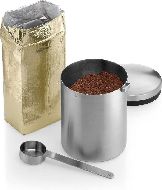 WMF Kult Coffee and Tea Canister – 500g Capacity with Measuring Spoon