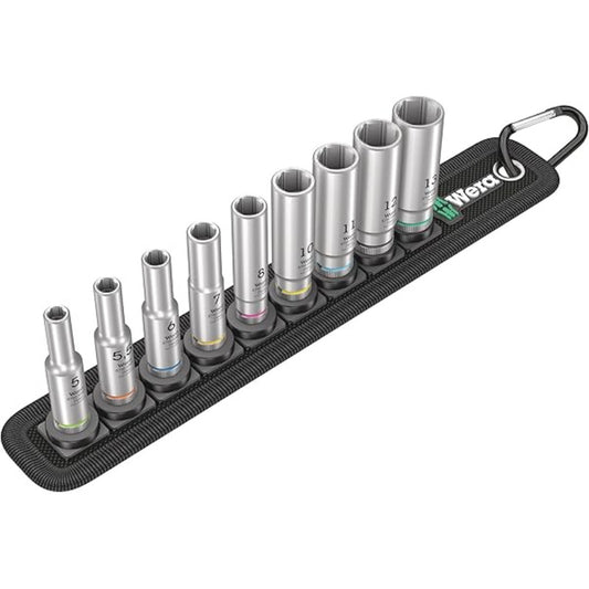 WERA Zyklop 8790 HMA Socket – 10 mm, 1/4″ Drive, Manual & Machine‑Use