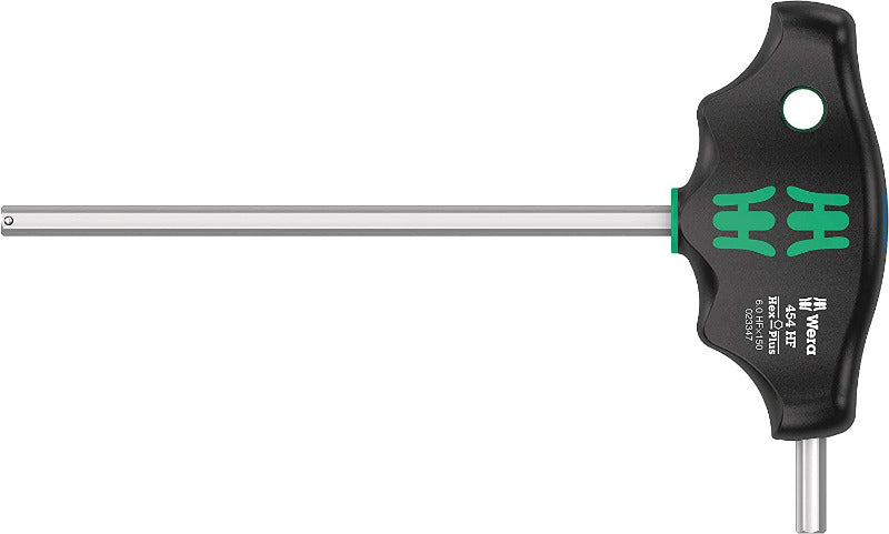 Wera 05023453001 454/7 HF Set 2, Quergriff-Schraubendreher-Satz, 7-Teilig Schwarz Hex-Plus - Metrisch