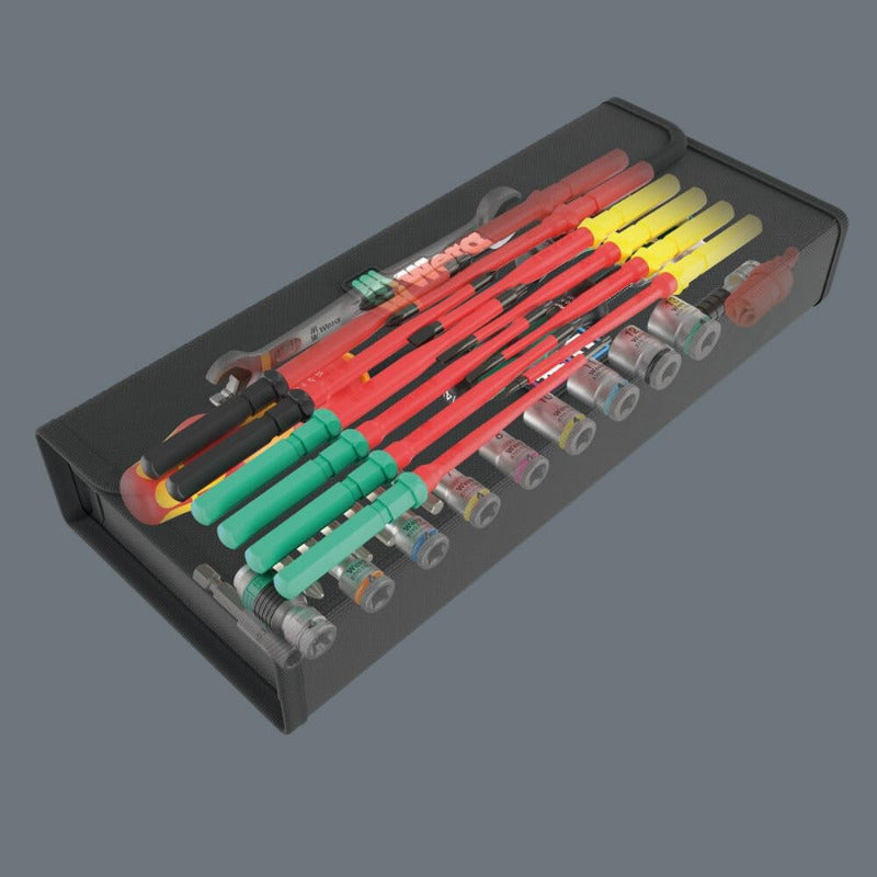 Wera - 05135870001 - Werkzeug Satz, Kraftform Kompakt W 2 Wartung, 35-Teilig