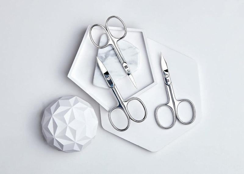 ZWILLING 7-Piece Manicure & Pedicure Set – Polished Stainless Steel, Genuine Leather Case, Black