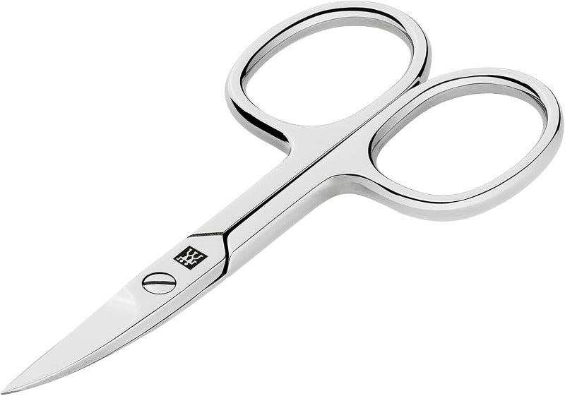 ZWILLING Nagelschere (Leicht Gebogene Schneide, Schere Für Hände Und Füße, Hypoallergen), Poliert, Silber, 90 Mm