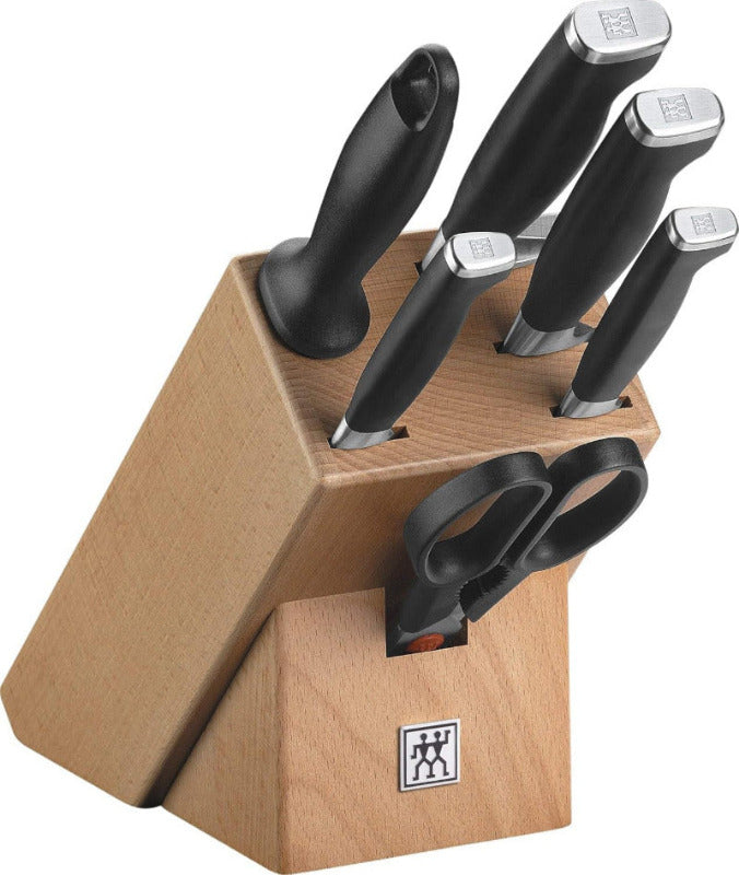 ZWILLING Four Star 8-Piece Knife Block Set – Made in Germany