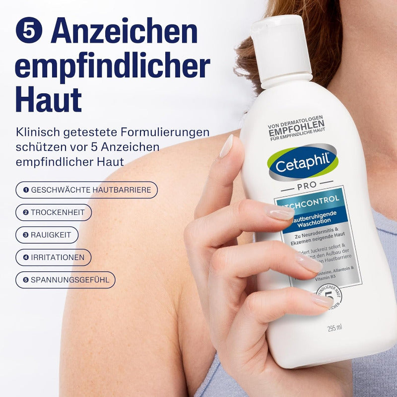 CETAPHIL Pro Itchcontrol Soothing Wash – 295ml