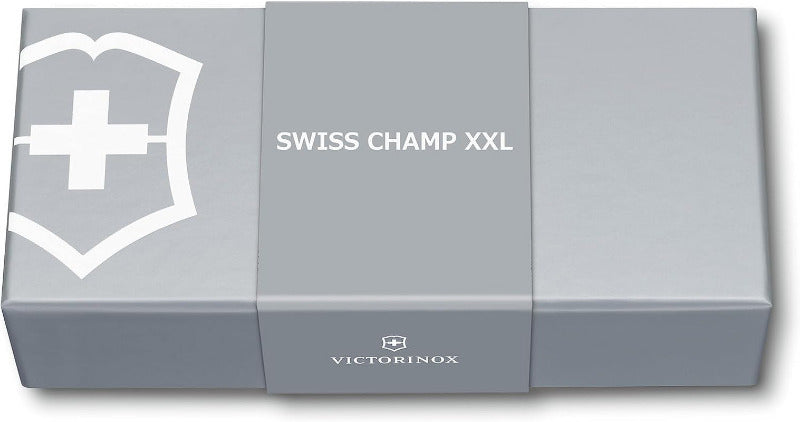 Victorinox Swiss Champ XXL 91mm – 73 Function Swiss Army Knife, Red