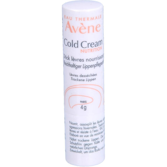 AVENE Cold Cream Rich Nourishing Lip Balm 4g – Deep Care for Sensitive Lips