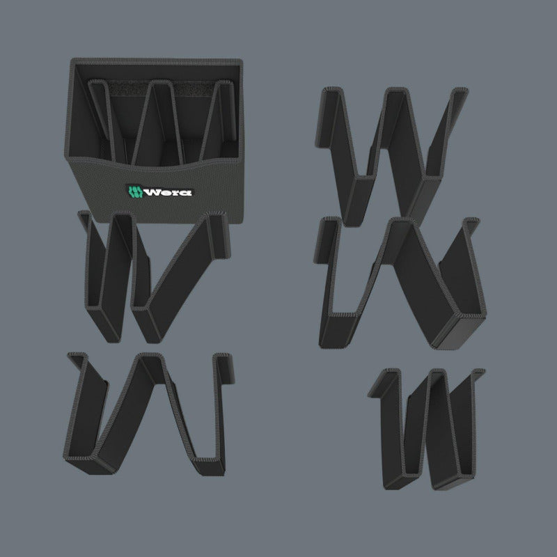 WERA 2Go 4 Tool Quiver – 165 × 105 mm Compact Tool Caddy (05004353001)