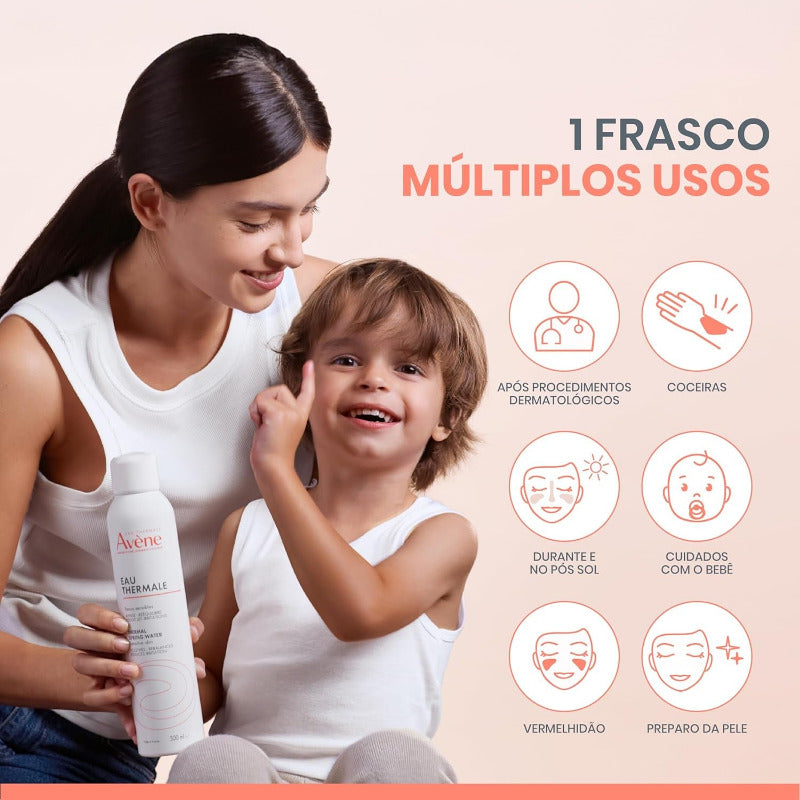 Avène Eau Thermalwasser Spray, Süß, 300 Ml