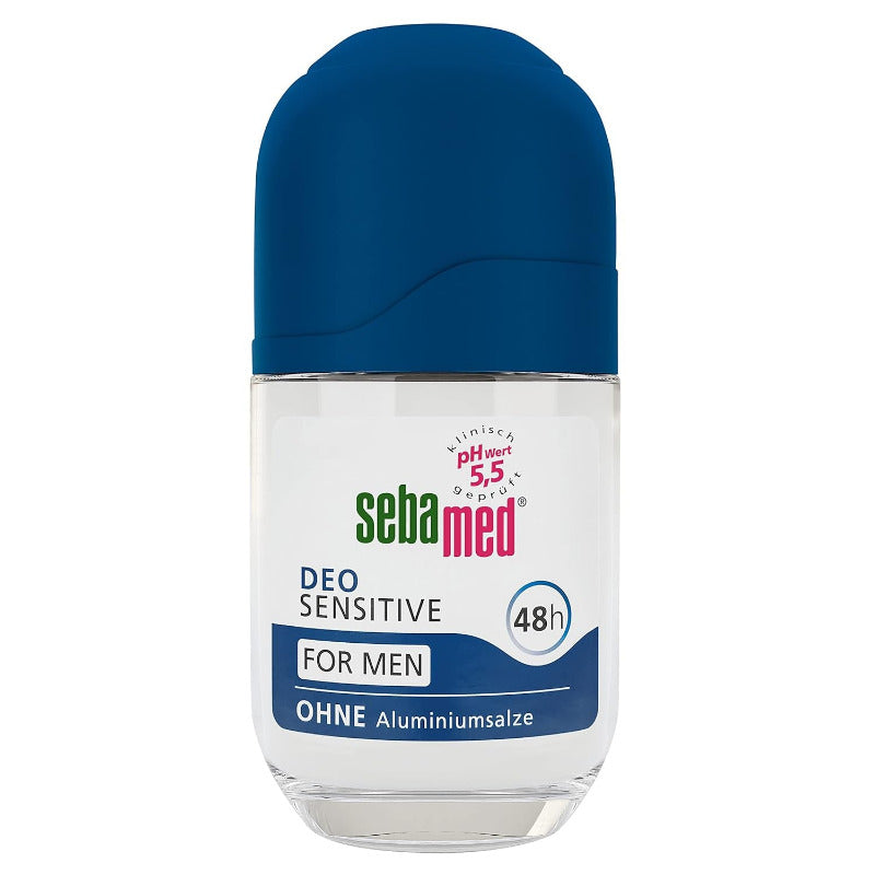 SEBAMED Balsam Deo Sensitive for MEN Roll-On – Gentle Yet Powerful 48H Protection for Sensitive Skin