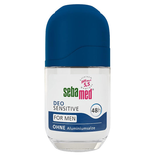 SEBAMED Balsam Deo Sensitive for MEN Roll-On – Gentle Yet Powerful 48H Protection for Sensitive Skin