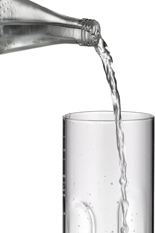 WMF Motion Water Carafe – 1.25L Glass Carafe with Silicone Lid 
