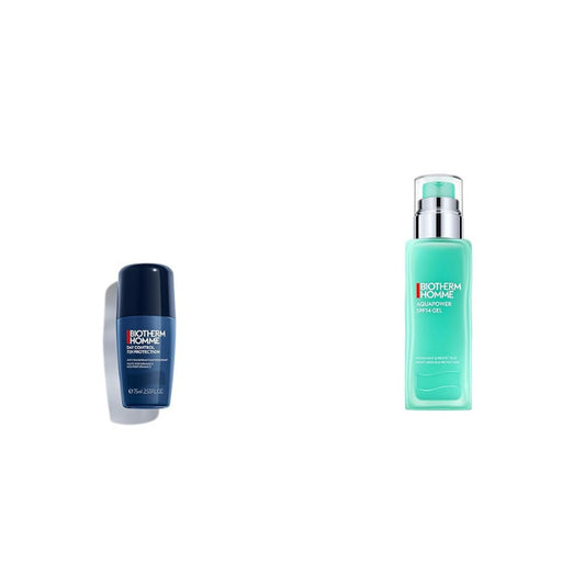 Biotherm Homme Essentials Set – 72H Deo Roll-On + Aquapower SPF14 Face Gel (2x75ml)