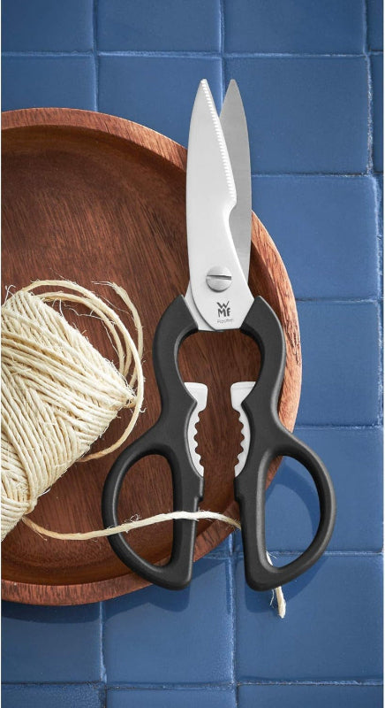 WMF Kitchen Scissors – 21 cm Universal Household Shears with Serrated Edge