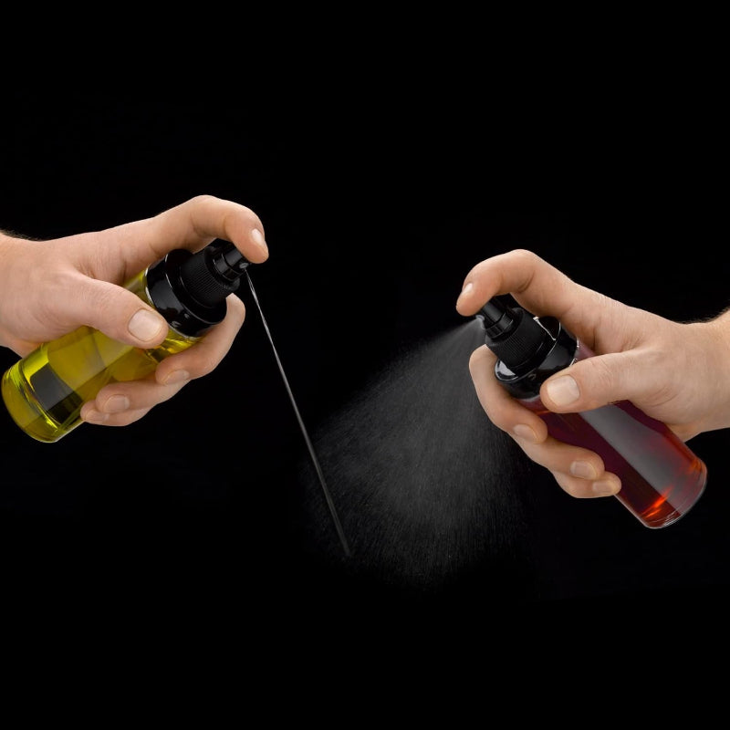 WMF Basic Vinegar & Oil Sprayer 125 ml Glass Spray Bottle with Brushed Stainless Steel