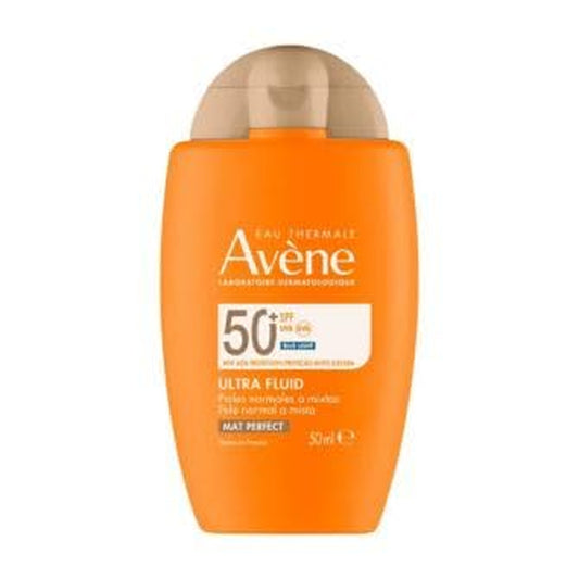 AVENE Ultra-Light Mattifying Tinted SPF 50+ Cream - 50ml