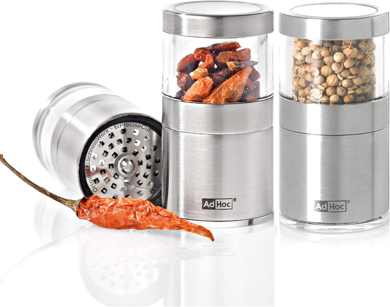 ADHOC MP206 VOYAGE Mini Chili & Spice Cutter – Stainless Steel / Acrylic