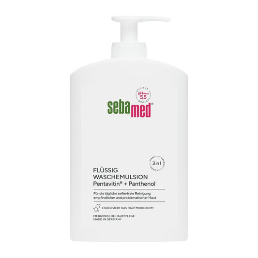 SEBAMED Liquid Face & Body Wash 400 ml for Sensitive Skin