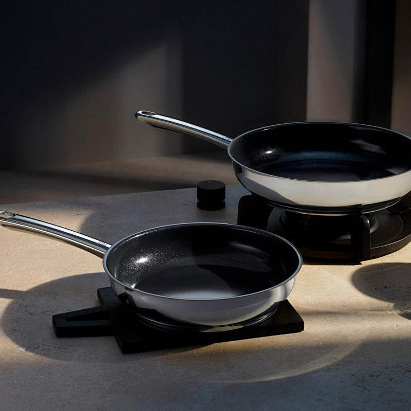 WMF Devil Frying Pan Set – 24 cm & 28 cm Induction-Ready and Oven-Safe