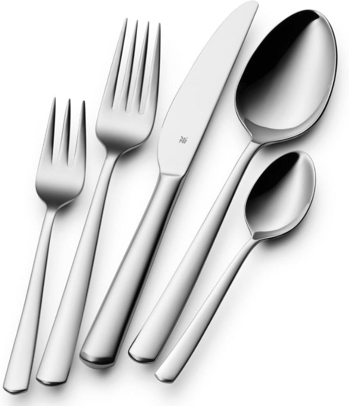 WMF Boston Cutlery Set – 60-Piece for 12 People Polished Cromargan Stainless Steel