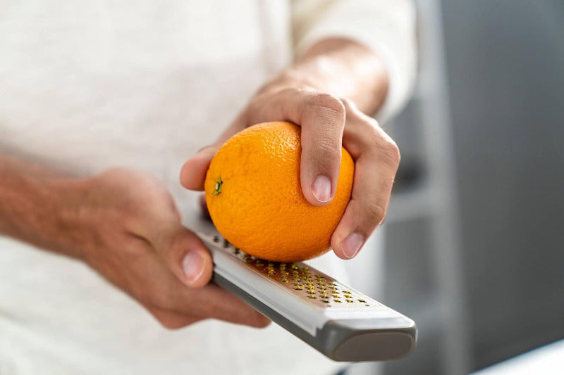 ZWILLING Z-Cut Fine Grater – Dual-Direction, Stainless Steel Blade, Grey