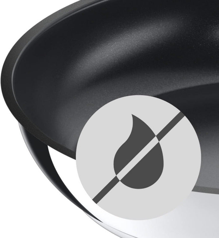WMF Devil Frying Pan Set – 24 cm & 28 cm Induction-Ready and Oven-Safe