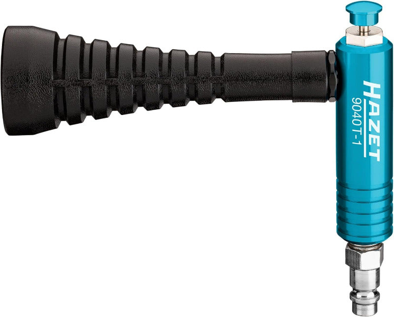 HAZET Turbo Air Blow Gun 9040T-1 with Swirl Nozzle – High-Pressure Dust & Chip Remover, 6 Bar