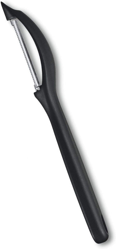 VICTORINOX Universal Swivel Peeler – Dual-Edged Serrated Blade for Fruits & Vegetables – Swiss Made – Limited Edition Cool Grey