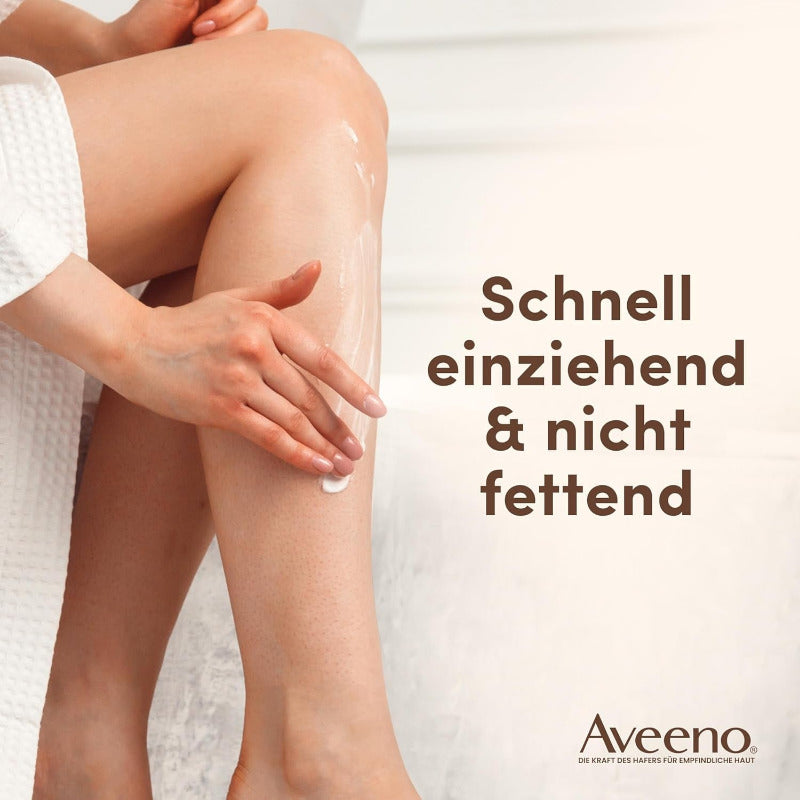 Aveeno® Skin Relief Feuchtigkeitsspendende Bodylotion Körperlotion Mit Beruhigendem 3-Fachem Haferkomplex Für Sehr Trockene, Empfindliche Haut