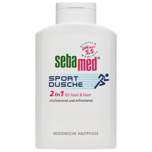 SEBAMED Sport Shower Gel & Shampoo 2 in 1 – 400ml for Active Lifestyles