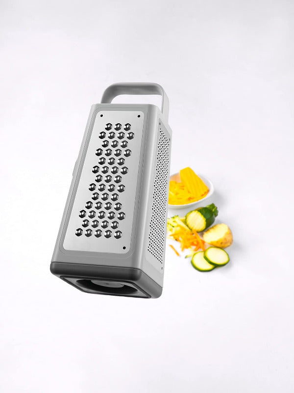 ZWILLING Z-Cut Box Grater – 6-in-1 Stainless Steel Multi-Grater
