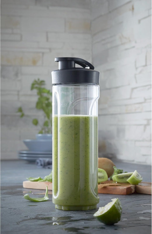 WMF Kult X Mix & Go / KITCHENminis Smoothie Bottle – 600 ml Break-Proof Mixing Container
