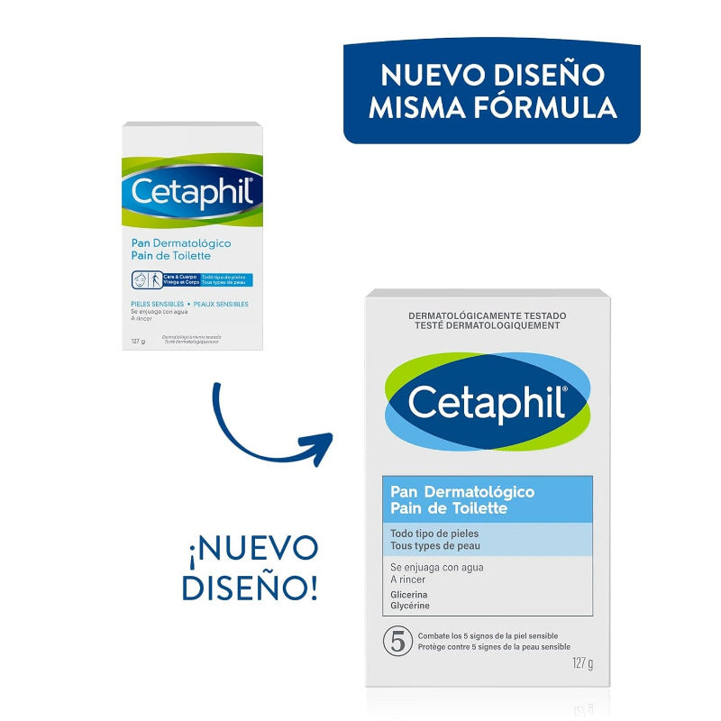 CETAPHIL Dermatological Cleansing Soap 127 g