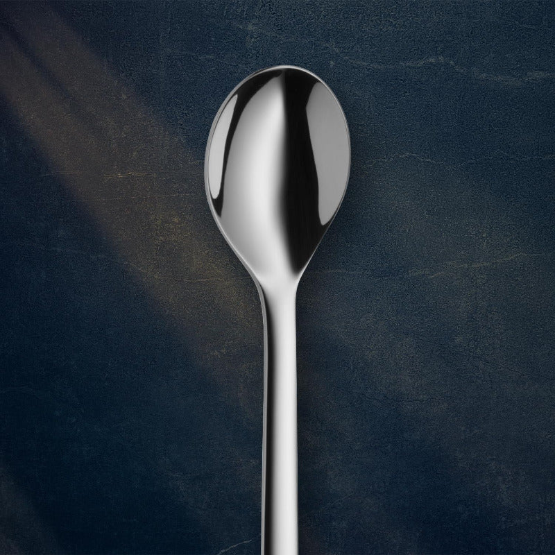 WMF Nuova Tea & Coffee Spoon Set – 6-Pieces 13.5 cm Cromargan Stainless Steel