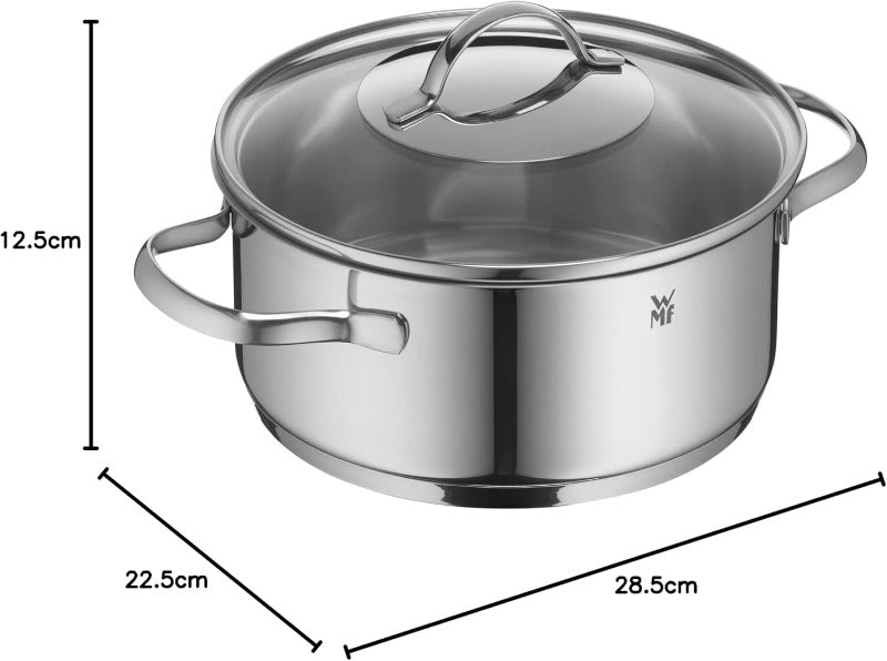 WMF Provence Plus Saucepan Small 20 cm Frying Pan for Induction 2.5 L