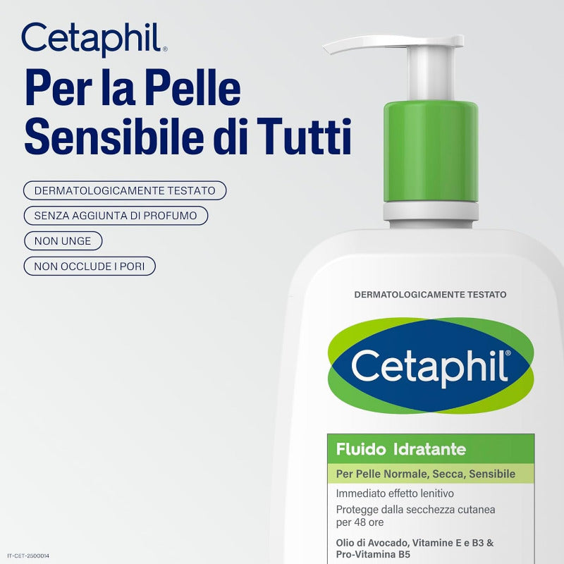 CETAPHIL Moisturizing Body Cream – 470ml | 48H Hydration for Normal, Dry & Sensitive Skin